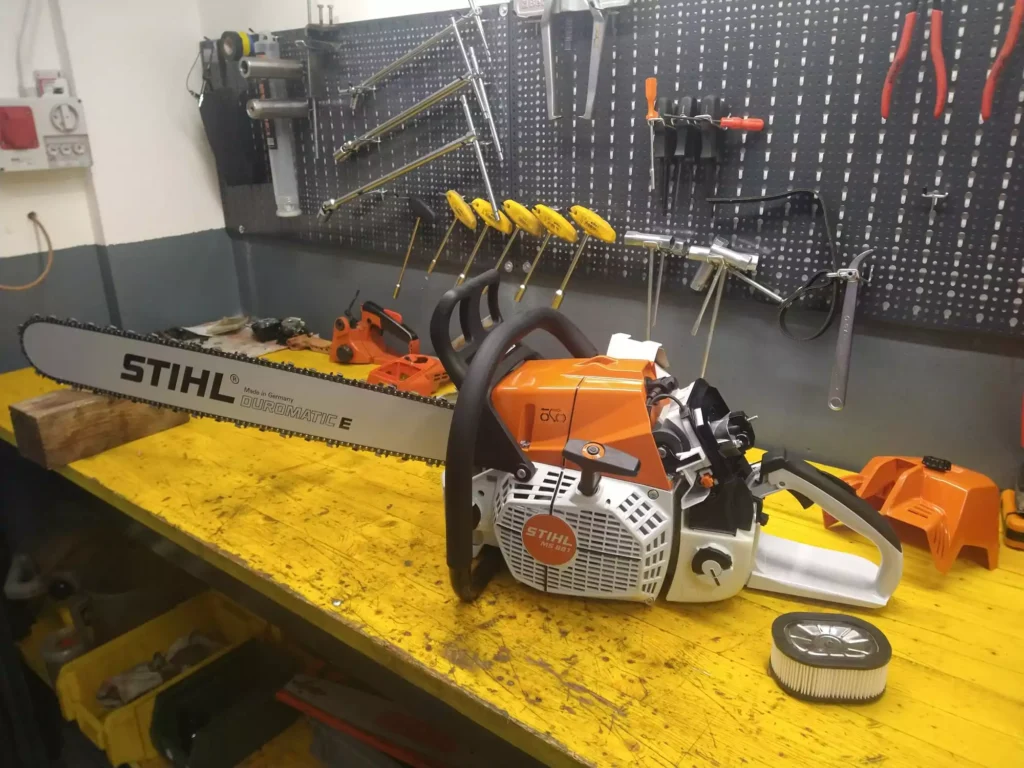 manutenzione motosega stihl Pordenone